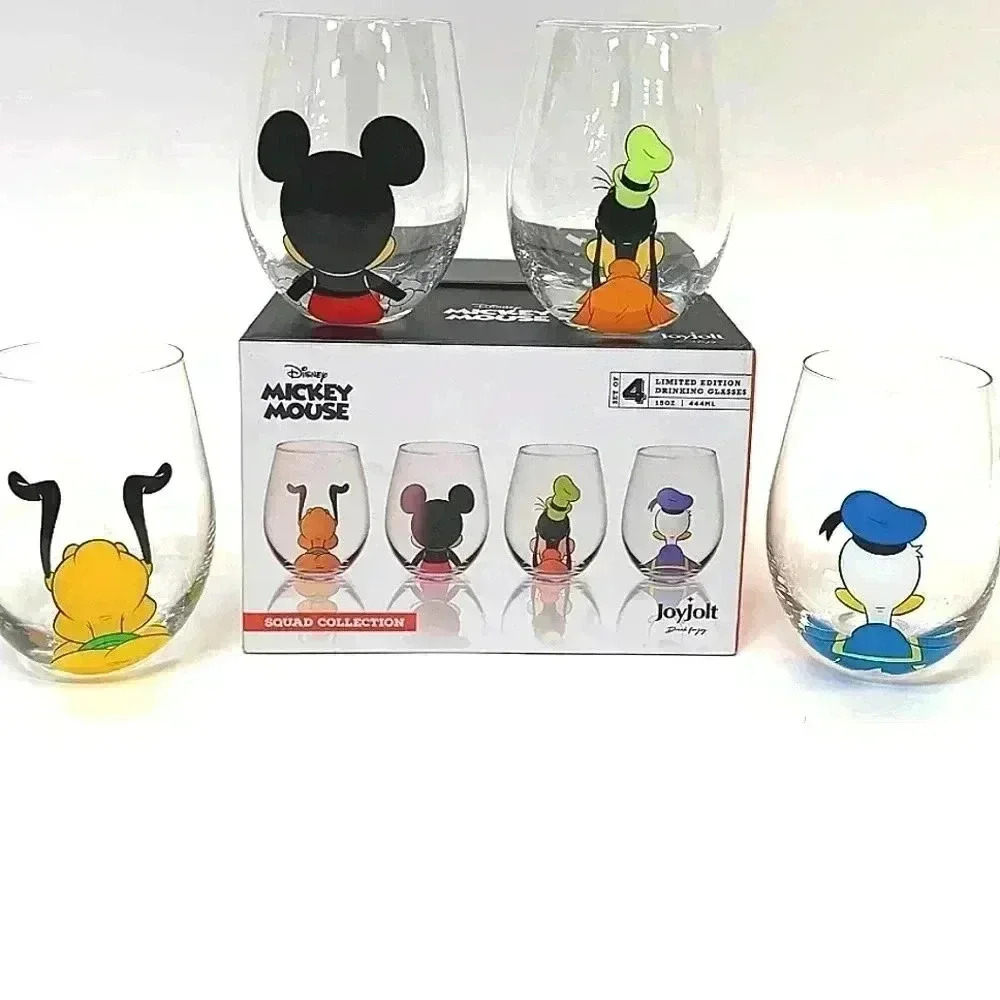 BNIB Disney store 4 PC CUP SET